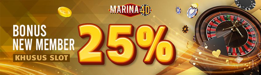BONUS NEW MEMBER SLOT 25%